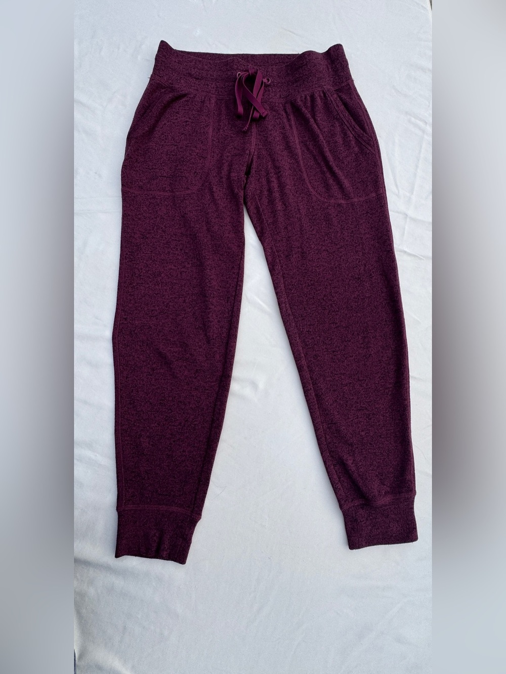 Old Navy Maroon Knit Joggers